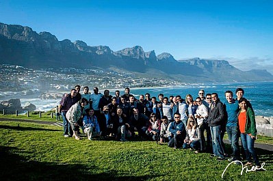 Wharton EMBA students in Capetown, South Africa