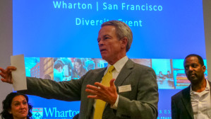 Doug Collom at a Diversity Event in San Francisco.
