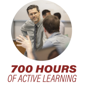 Call out image saying 700 ours of active learning